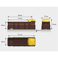 Napájecí žlab La Buvette MULTI-TWIN 200 l