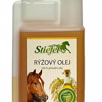 rýžový olej - láhev s dávkovačem