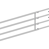 Brána Jourdain EX4 Autolock - 3/4 m