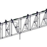 Žlabová zábrana Jourdain SAFETY - 7/4,8