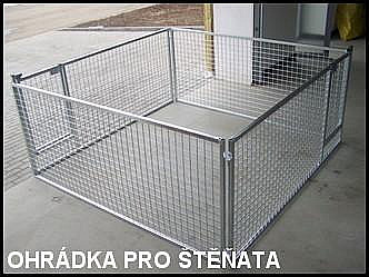 Ohrádka pro štěňata - díly