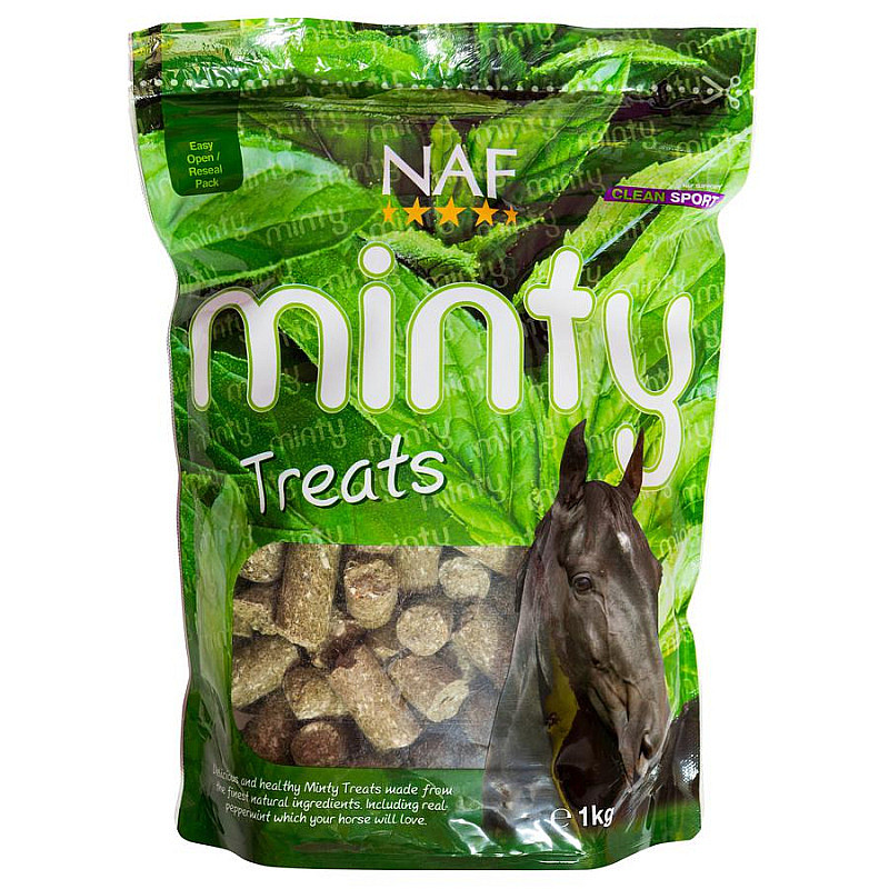 Mátové pamlsky pro koně Minty Treats NAF