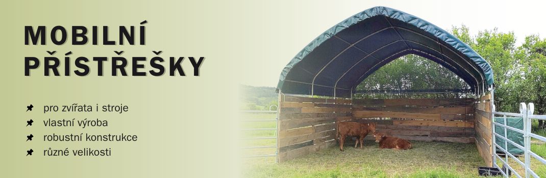 Mobilní přístřešky 2025